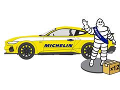 2024 Ford Mustang GT with Michelin Man Figure #30559-CASE
