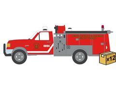 1990 Ford F-350 Mini Pumper Fire Truck - Heroico Cuerpo de Bomberos Distrito Federal Mexico #30580-CASE