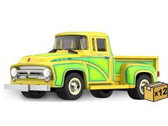 GREENLIGHT #30596-CASE - 1954 Ford F-100 in Bright Yellow Sergio Rocha Collaboration