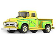GREENLIGHT #30596 - 1954 Ford F-100 in Bright Yellow - Sergio Rocha Collaboration
