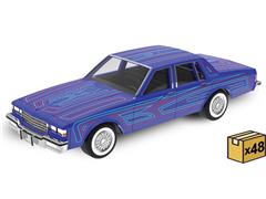 GREENLIGHT #30598-MASTER - 1986 Chevrolet Caprice in Electric Blue Sergio Rocha Collaboration