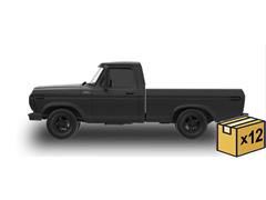 GREENLIGHT #30612-CASE - 1979 Ford F-100 Custom Pickup in Matte Black