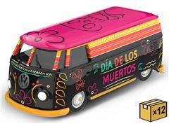 GREENLIGHT #30615-CASE - Volkswagen Type 2 Panel Van with Lowrider Tooling - Dia de los Muertos 2026