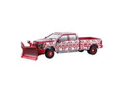 GREENLIGHT #30618-C - 2020 Ford F-450 Dually Snow Plow with Polar Bear Figure
