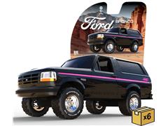 GREENLIGHT #30625-CASE - 1992 Ford Bronco in Black Nite Deco