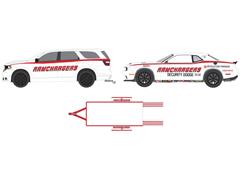 31190-B - Greenlight Diecast 2018 Dodge Durango and 2016