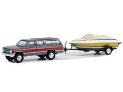 32290-B - Greenlight Diecast 1987 Chevrolet Suburban K20 Silverado