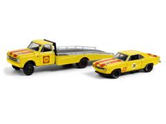 33200-A - Greenlight Diecast Shell Oil 1967 Chevrolet C 30 Ramp