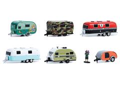 34130-CASE - Greenlight Diecast Hitched Homes Series 13 6 Pieces