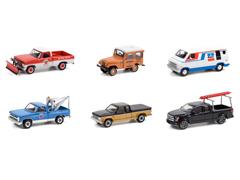 Greenlight Diecast Blue Collar Collection Series 9 6 Pieces