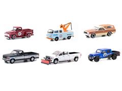 35220-CASE - Greenlight Diecast Blue Collar Collection Series 10 6 Pieces