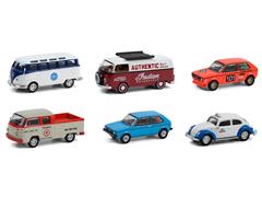 36020-CASE - Greenlight Diecast Club Vee Dub Series 12 6 pieces