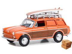 36070-A-BOX - Greenlight Diecast 1963 Volkswagen Type 3 Panel Van Woody