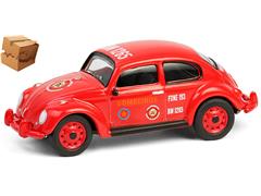 GREENLIGHT #36110-F-BOX - Corpo de Bomberios da Policia Militar - Volkswagen Classic Beetle