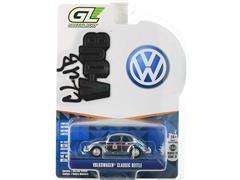 GREENLIGHT #36120-F-SP1 - Classic Volkswagen Beetle in Silver Chrome London Canada Police Community Service Safety Vehicle