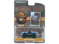 GREENLIGHT #38020-C-SP - 1967 Ford Bronco Doors Removed Only You Can Prevent Forest Fires