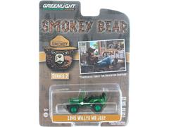 Greenlight Diecast 1945 Willys MB Jeep Forest Fire