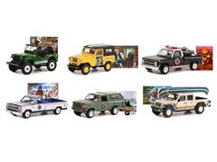 38040-CASE - Greenlight Diecast Smokey Bear Series 2 6 Piece Set