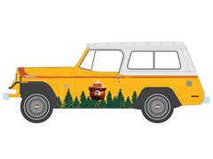 38090-C - Greenlight Diecast 1971 Jeep Jeepster Commando Trees
