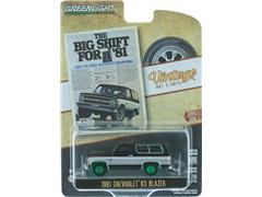 39060-E-SP - Greenlight Diecast 1981 Chevrolet K5 Blazer Big Shift