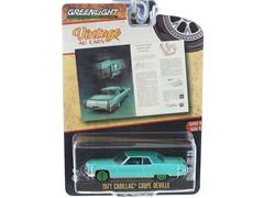 Greenlight Diecast 1971 Cadillac Coupe deVille Second Impression