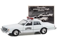 39130-E - Greenlight Diecast 1980 Chevrolet Impala 9C1 Police Presents