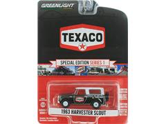 41165-B-SP1 - Greenlight Diecast Texaco 1963 Harvester Scout Texaco
