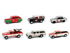 41165-CASE - Greenlight Diecast Texaco Special Edition Series 1 Assortment 6