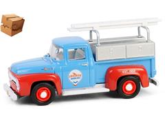 GREENLIGHT #41175-B-BOX - Chevron - 1956 Ford F-100 with Tool Boxes and Ladders