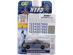 GREENLIGHT #42771-SP1 - New York City Police Dept NYPD - 2011 Ford Crown Victoria Police Interceptor in Raw Body Grey