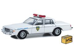 42774-CASE - Greenlight Diecast NYPD Auxiliary 1989 Chevrolet Caprice New York