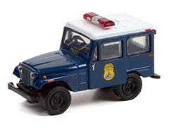 42980-A - Greenlight Diecast Indianapolis Metropolitan Police Department 1974 Jeep DJ