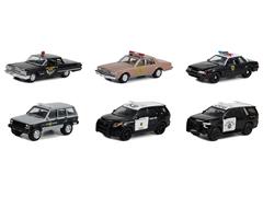 43010-CASE - Greenlight Diecast Hot Pursuit Series 43 6 Piece Set