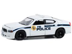 43025-B - Greenlight Diecast FBI Police 2008 Dodge Charger Police Pursuit