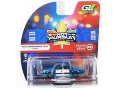GREENLIGHT #43065-A-SP - Royal Canadian Mounted Police RCMP - 1991 Ford Mustang in Blue Chrome