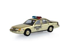 GREENLIGHT #43070-F - Hot Pursuit - 1996 Ford Crown Victoria Police Car - Gold Chrome Edition