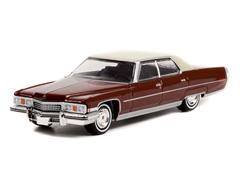 Greenlight Diecast 1973 Cadillac DeVille Sedan Rocky 1976 Hollywood