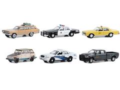 44990-CASE - Greenlight Diecast Hollywood Series 39 6 Pieces