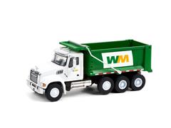 45120-B - Greenlight Diecast Waste Management 2020 Mack Granite Dump Truck