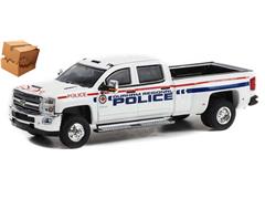 GREENLIGHT #46090-C-BOX - Durham Ontario Canada Regional Police - 2018 Chevrolet Silverado 3500 Dually Pickup