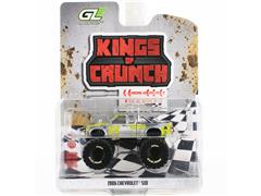 GREENLIGHT #49180-C-SP1 - #24 Raptor - 1986 Chevrolet S-10 Extended Cab Monster Truck in Light Yellow-Green and Raw Body