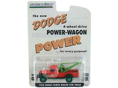 Greenlight Diecast Texaco 1950 Dodge Power Wagon Tow Truck