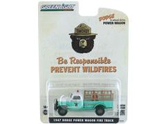 51470-C-SP - Greenlight Diecast Smokey Bear 1947 Dodge Power Wagon Fire