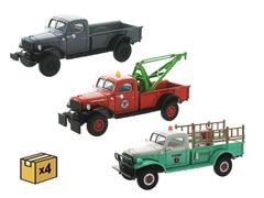 51470-CASE-12 - Greenlight Diecast Dodge Power Wagon Series 12 Piece Assortment