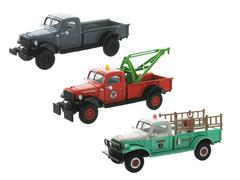 51470-COMBO - Greenlight Diecast Dodge Power Wagon Series 3 Piece Set