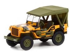 61010-D - Greenlight Diecast 1943 Willys MB Jeep US Army Follow