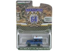 Greenlight Diecast US Air Force Air Police 1971 Jeep #61030-D-SP