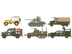 61060-CASE - Greenlight Diecast Battalion 64 Series 6 6