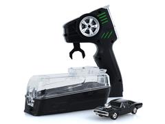GREENLIGHT #612002 - R/C - 1970 Dodge Charger in Black - Doms Charger - Fast and Furious 2001 - Car and Remote Combo