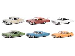 63030-CASE - Greenlight Diecast California Lowriders Series 2 6 Piece Assortment